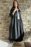 Paloma Peter Pan Frock Coat Black