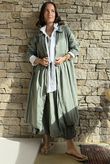 Paloma Peter Pan Frock Coat Khaki