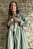 Paloma Peter Pan Frock Coat Khaki