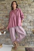 Paloma Peter Pan Smock Blouse Indian Pink