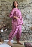 Paloma Peter Pan Smock Blouse Indian Pink