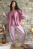Paloma Peter Pan Smock Blouse Indian Pink