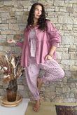 Paloma Peter Pan Smock Blouse Indian Pink
