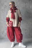 Paloma Poet Blouse Sangria /15 Pre order 1 week 