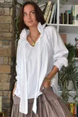 Paloma Poet Blouse White