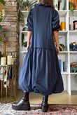 Paloma Tela Bubble Dress Navy