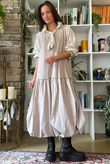 Paloma Tela Bubble Dress Stone