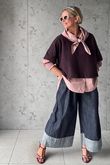 Paloma Tela Neckerchief Blouse Antique Rose