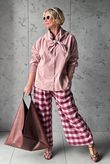 Paloma Tela Neckerchief Blouse Antique Rose