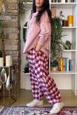 Paloma Tela Peter Pan Blouse Antique Rose