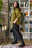 Paloma Tela Poet Blouse Mucky Olive 