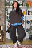 Perfect Denim Peter Pan Blouse Light