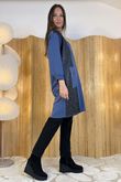 Pendleton Tunic Dress Denim  /8=
