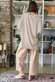  Perfect Breton V Long Sleeve Top Camel /18