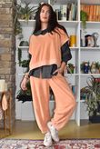 Perfect Denim Peter Pan Blouse Black