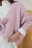 Polly Tie Front Cardigan Candy /19=