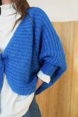 Polly Tie Front Cardigan Lapis /20=