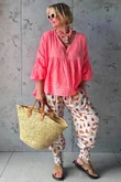 Ren Bugs & Butterflies X Rose Mae Shirring Cuff Pant