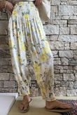 Ren Cabbage Rose Bloomer Pant Morning Sun