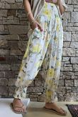 Ren Cabbage Rose Bloomer Pant Morning Sun