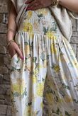 Ren Cabbage Rose Bloomer Pant Morning Sun
