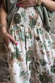 Ren Cabbage Rose Bloomer Pant Moss