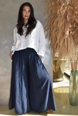 Riviera Palazzo Pant Navy