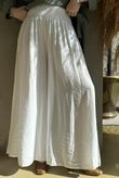 Riviera Palazzo Pant White