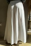 Riviera Palazzo Pant White