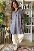 Runa Tunic Dress Denim 