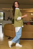 Rupert Relaxed Knit Top Olive