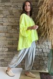 Sa Caleta Cotton Artist Smock Top Citronella /5=