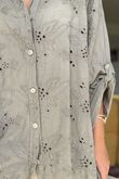 Sa Caleta Fleur Pure Cotton Shirt Earth