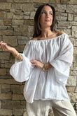 Sa Caleta Gypsy Top White - 