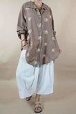Sa Caleta Soleil High Low Shirt Deep Tan /5 =