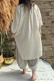 Sa Caleta Soleil High Low Shirt Stone /10