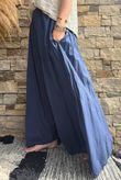 Samba Cotton Skirt Navy