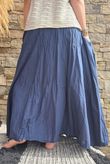 Samba Cotton Skirt Navy