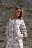 Santa Fe Plaid Hugh Shirt Antique Rose