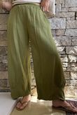 Mimi Pillow Cotton Quirky Pant Olive
