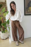Scamp Demi Bloom Pant Camel