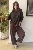 Scamp Demi Bloom Pant Chocolate
