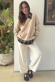 Scamp Demi Bloom Pant Ecru