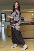 Shadow Bloom Sweatshirt Chocolate