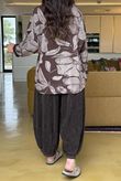 Shadow Bloom Sweatshirt Chocolate