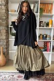 Simone Tulle Midaxi Skirt Black /40 =