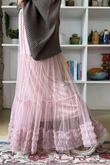 Simone Tulle Midaxi Skirt Rose /30 =
