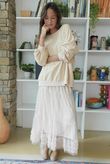 Simone Tulle Midaxi Skirt Vintage Magnolia /30 =