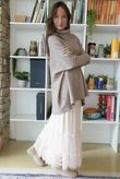 Simone Tulle Midaxi Skirt Vintage Magnolia /30 =