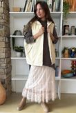 Simone Tulle Midaxi Skirt Vintage Magnolia /30 =
